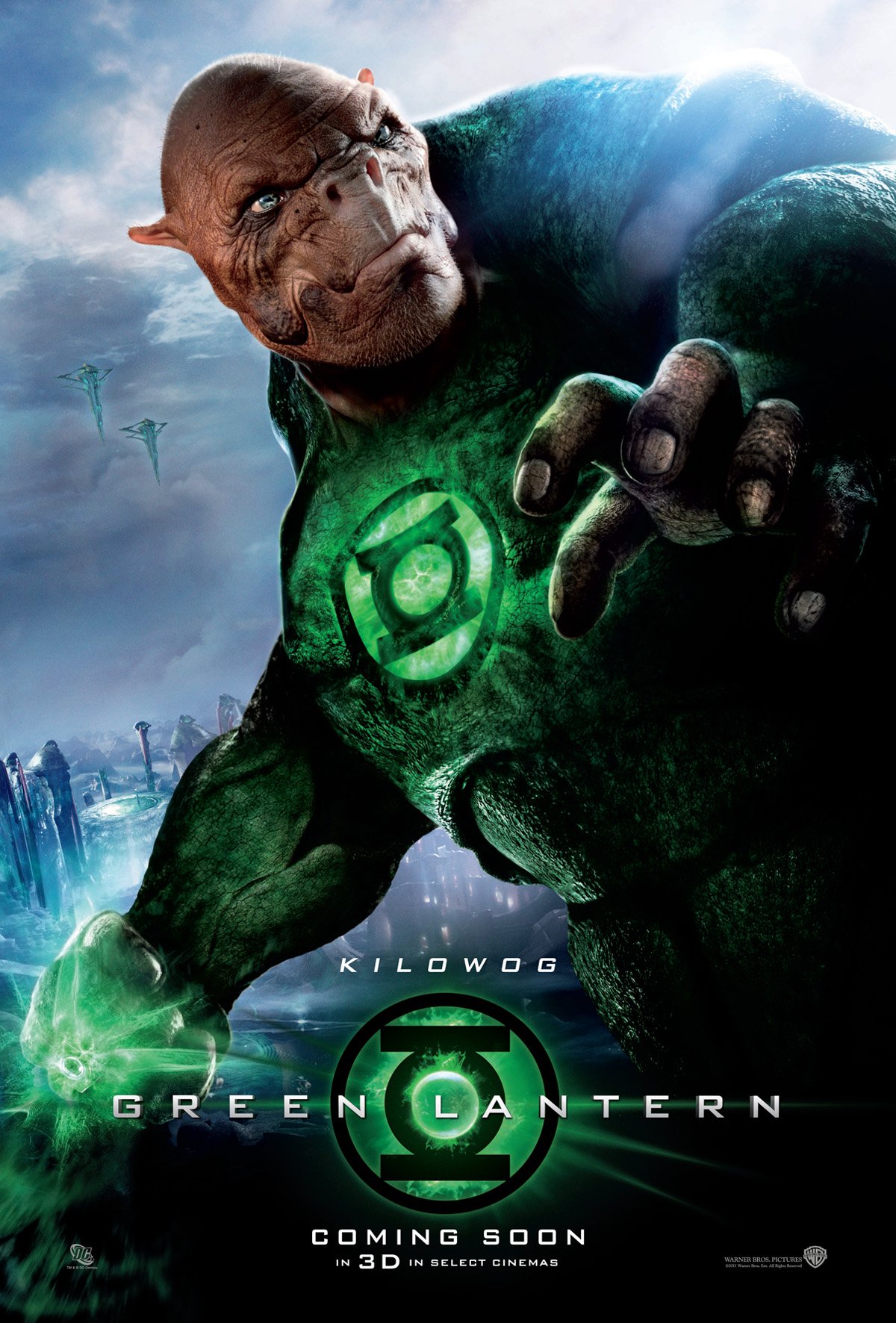 green lantern dc poster